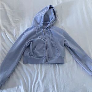 Blue Zip Up(Brandy Melville)